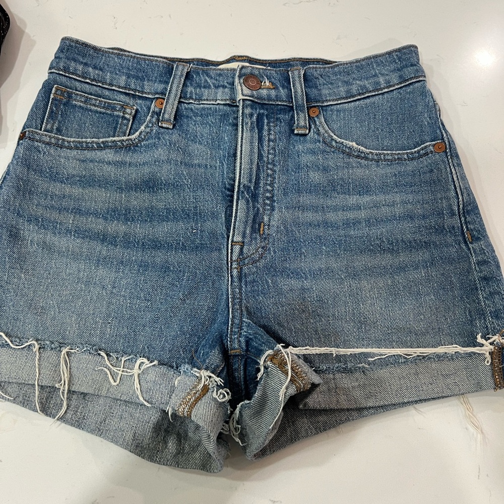 High riser women short sizes 26 madewell